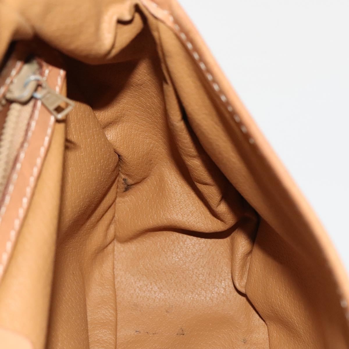 Celine Macadam Shoulder Bag PVC Leather, BROWN, PVC,CANVAS, Crossbody bag