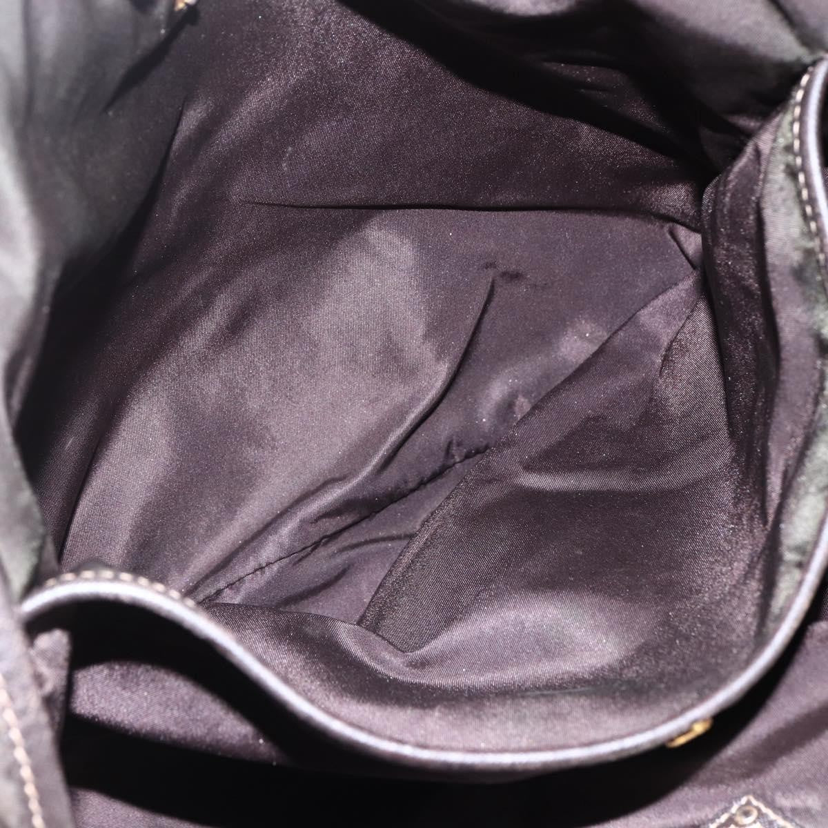 Prada Open Tote Tessuto, Khaki, Nylon, Tote Bag