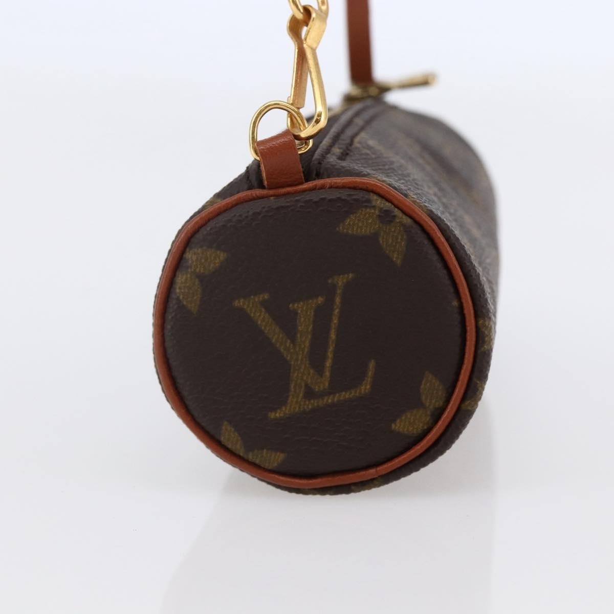 Louis Vuitton Papillon Pochette Monogram Canvas, BROWN, CANVAS, Handbag