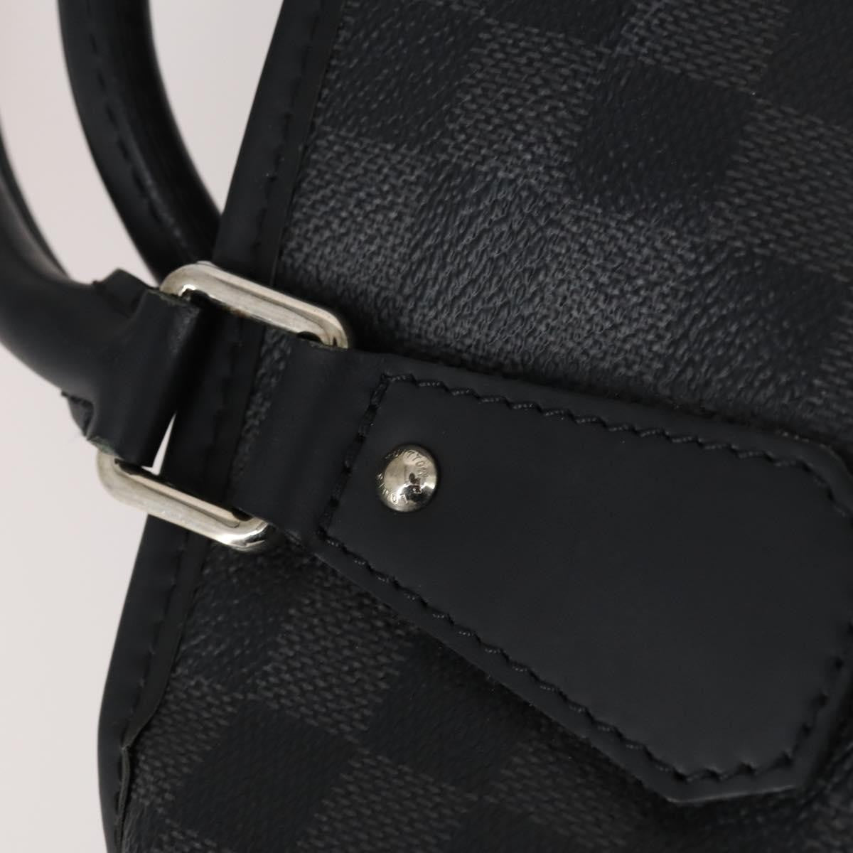 Louis Vuitton Garment Cover Damier Graphite, GRAY, CANVAS, Travel bag