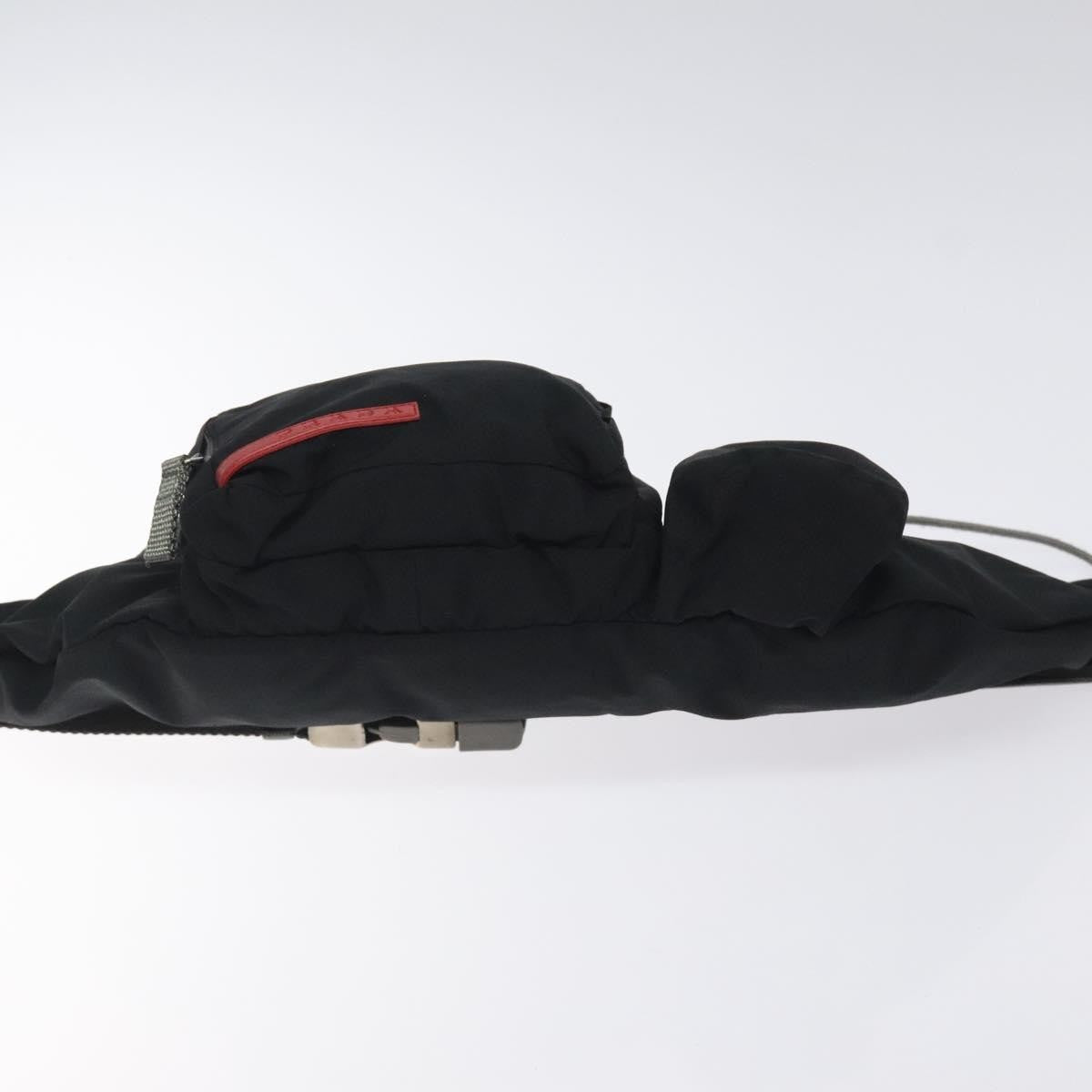 Prada Sport Bum Bag Tessuto, BLACK, NYLON, Shoulder bag