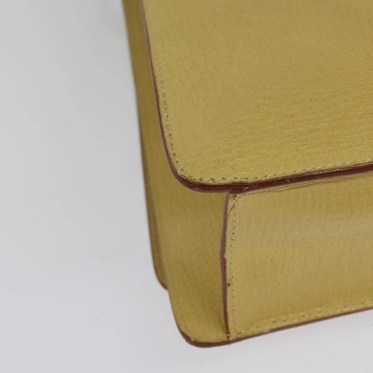 Loewe Barcelona Shoulder Bag Leather, YELLOW, LEATHER, Shoulder bag
