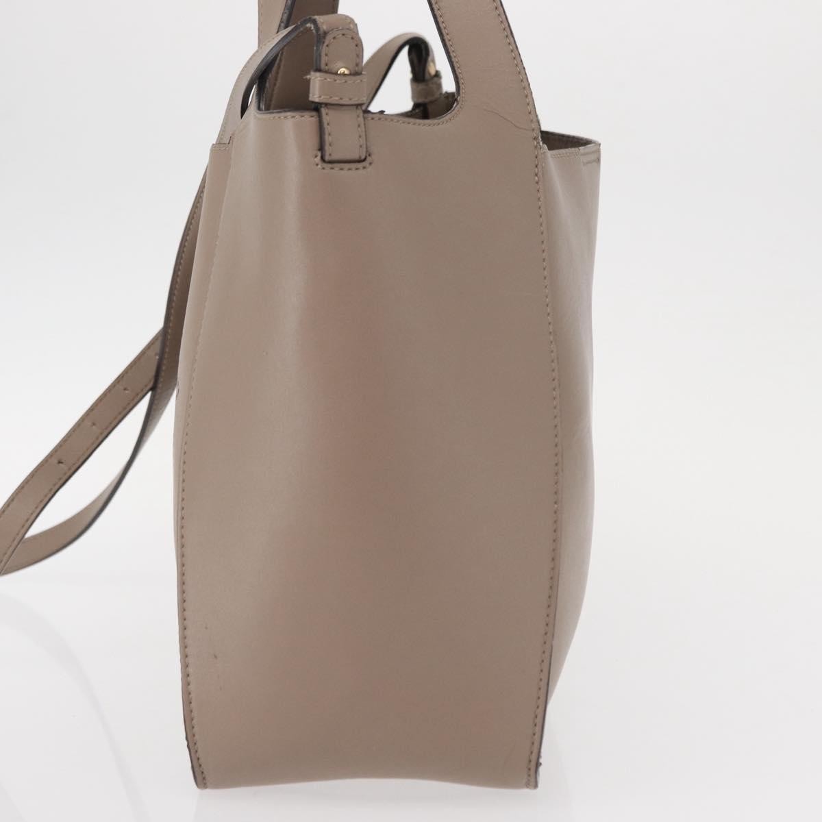 Stella McCartney Alter Tote Perforated Faux Leather, BEIGE, SYNTHETIC, Tote bag
