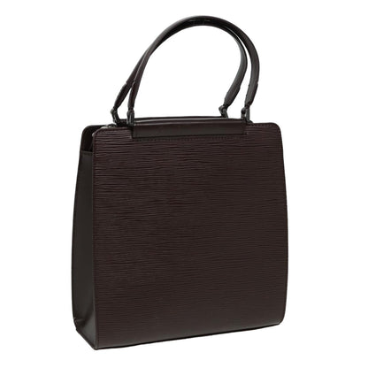 Louis Vuitton Figari Handbag Epi Leather, BROWN, LEATHER, Handbag