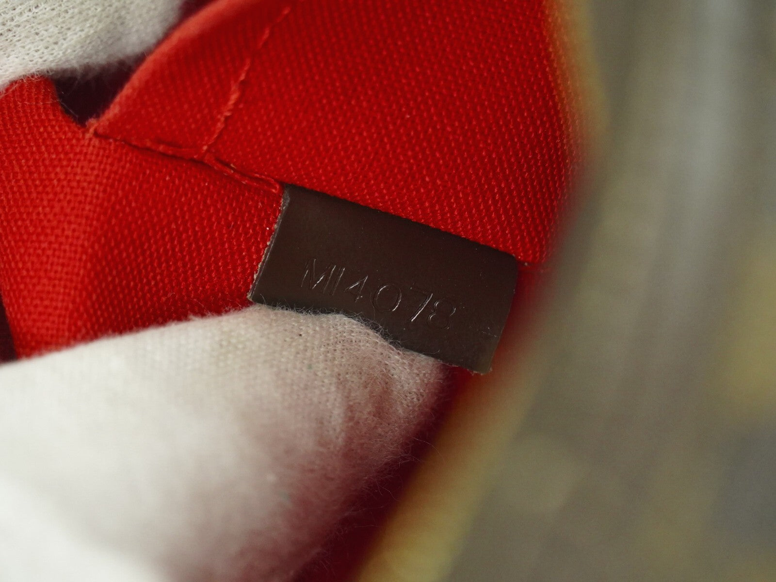 Louis Vuitton Thames Handbag Damier, BROWN, CANVAS, Handbag