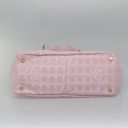 Chanel Travel Line Tote Nylon, PINK, NYLON, Tote bag