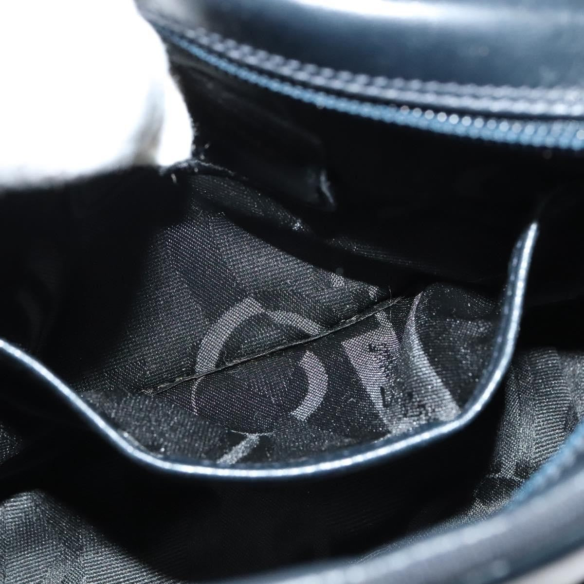 Salvatore Ferragamo Vala Shoulder Bag Leather, NAVY, LEATHER, Shoulder bag