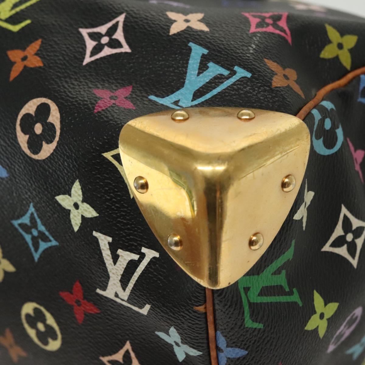 Louis Vuitton Speedy Handbag Monogram Multicolor, MULTICOLOUR, CANVAS, Handbag
