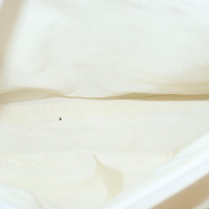 Chanel Surpique Zip Around Satchel Quilted Leather, WHITE, LEATHER, Handbag