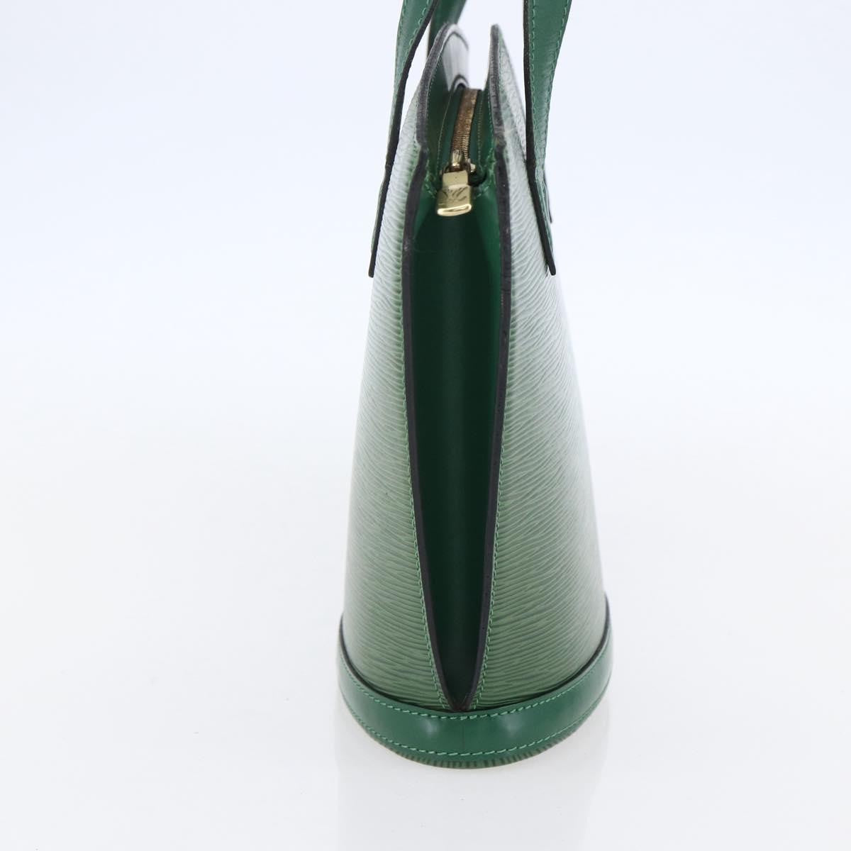 Louis Vuitton Saint Jacques Handbag Epi Leather, GREEN, LEATHER, Shoulder bag