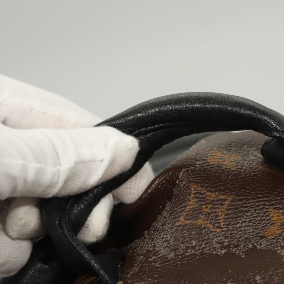 Louis Vuitton Palm Springs Backpack Reverse Monogram Canvas, BROWN, CANVAS, Backpack