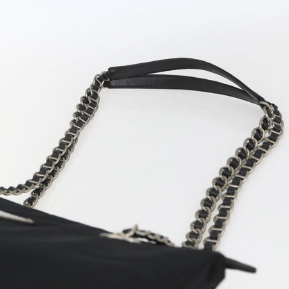 Prada Vintage Shoulder Bag Tessuto, BLACK, NYLON, Shoulder bag