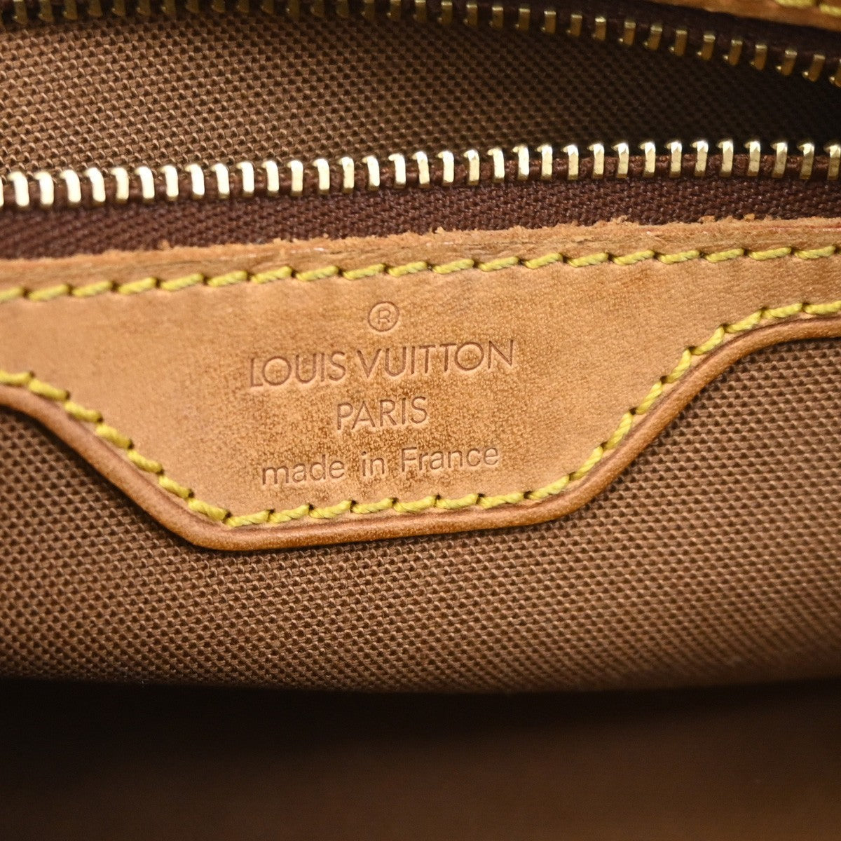 Louis Vuitton Trotteur Handbag Monogram Canvas, Brown, Canvas, Shoulder Bag