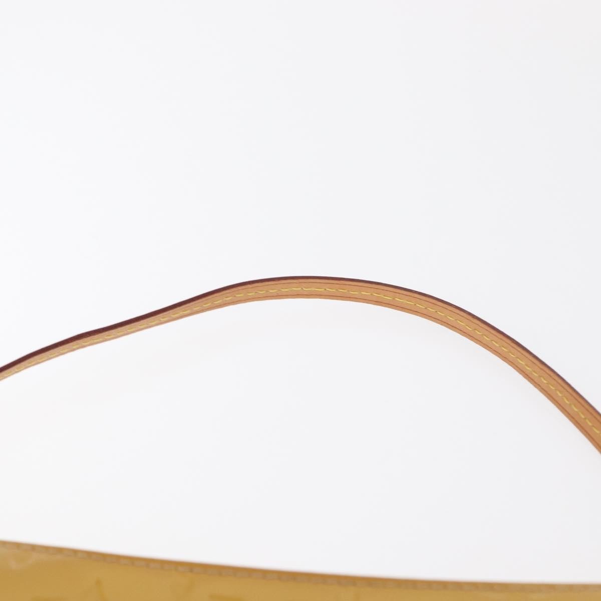 Louis Vuitton Pochette Accessoires NM Monogram Vernis, YELLOW, PATENT_LEATHER, Clutche & pouche