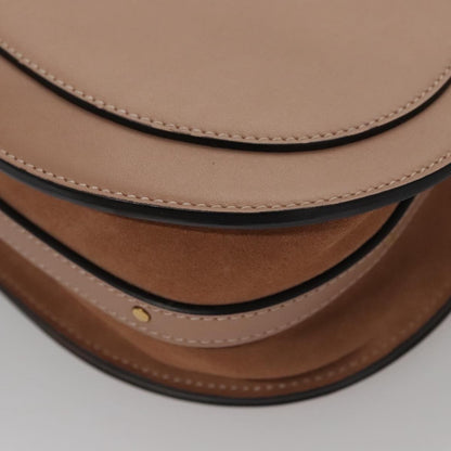 Chloe Nile Crossbody Bag Leather, PINK, LEATHER, Crossbody bag