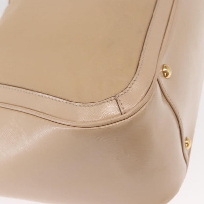 Salvatore Ferragamo Betulla Chain Tote Leather, BEIGE, LEATHER, Tote bag