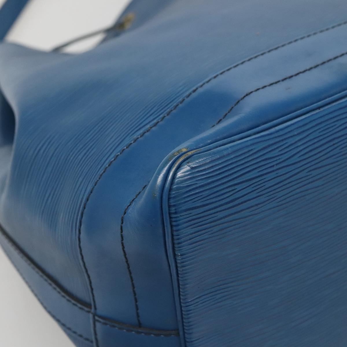Louis Vuitton Noe Handbag Epi leather, BLUE, LEATHER, Handbag