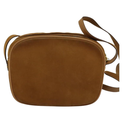 Salvatore Ferragamo Vala Shoulder Bag Suede, BROWN, SUEDE, Shoulder bag