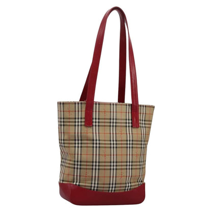 Burberry Nova Check Tote canvas check pattern, BEIGE, CANVAS, Tote bag