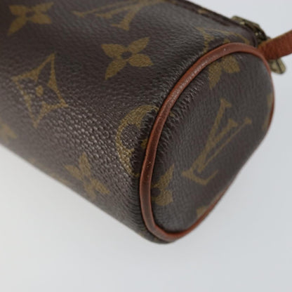 Louis Vuitton Papillon Pochette Monogram Canvas, BROWN, CANVAS, Handbag