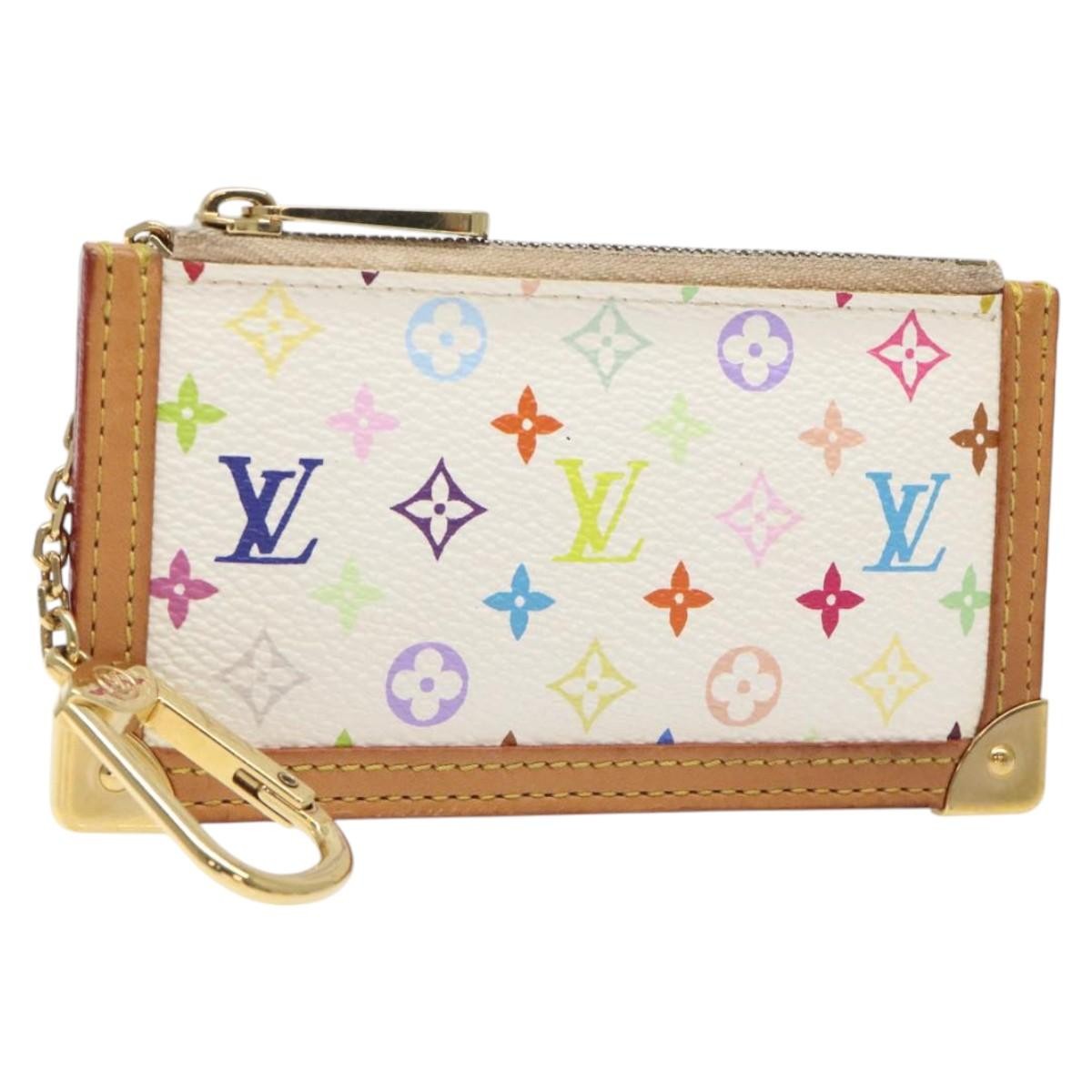 Louis Vuitton Pochette Clés Monogram Canvas, MULTICOLOUR, CANVAS, Wallets