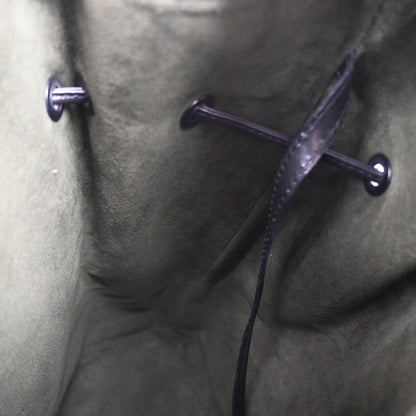 Louis Vuitton Vintage Sac d'Epaule Handbag Epi Leather, BLACK, LEATHER, Handbag