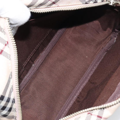 Burberry Nova Check Blue Label Nylon, BEIGE, NYLON, Shoulder bag