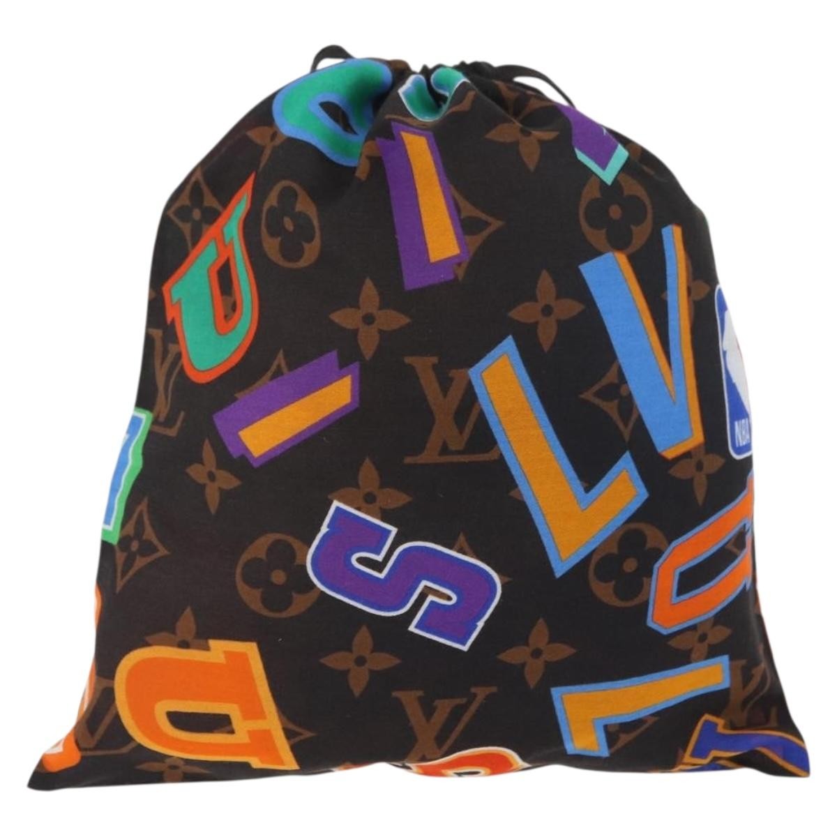 Louis Vuitton X NBA Pouch Monogram Canvas, Brown, Canvas, Clutch
