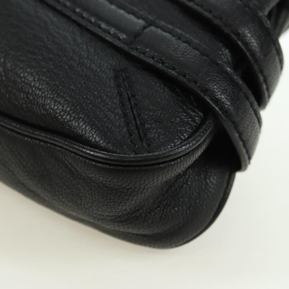 Gucci Horsebit Shoulder Bag GG Canvas and Leather, Black, Leather, Shoulder Bag