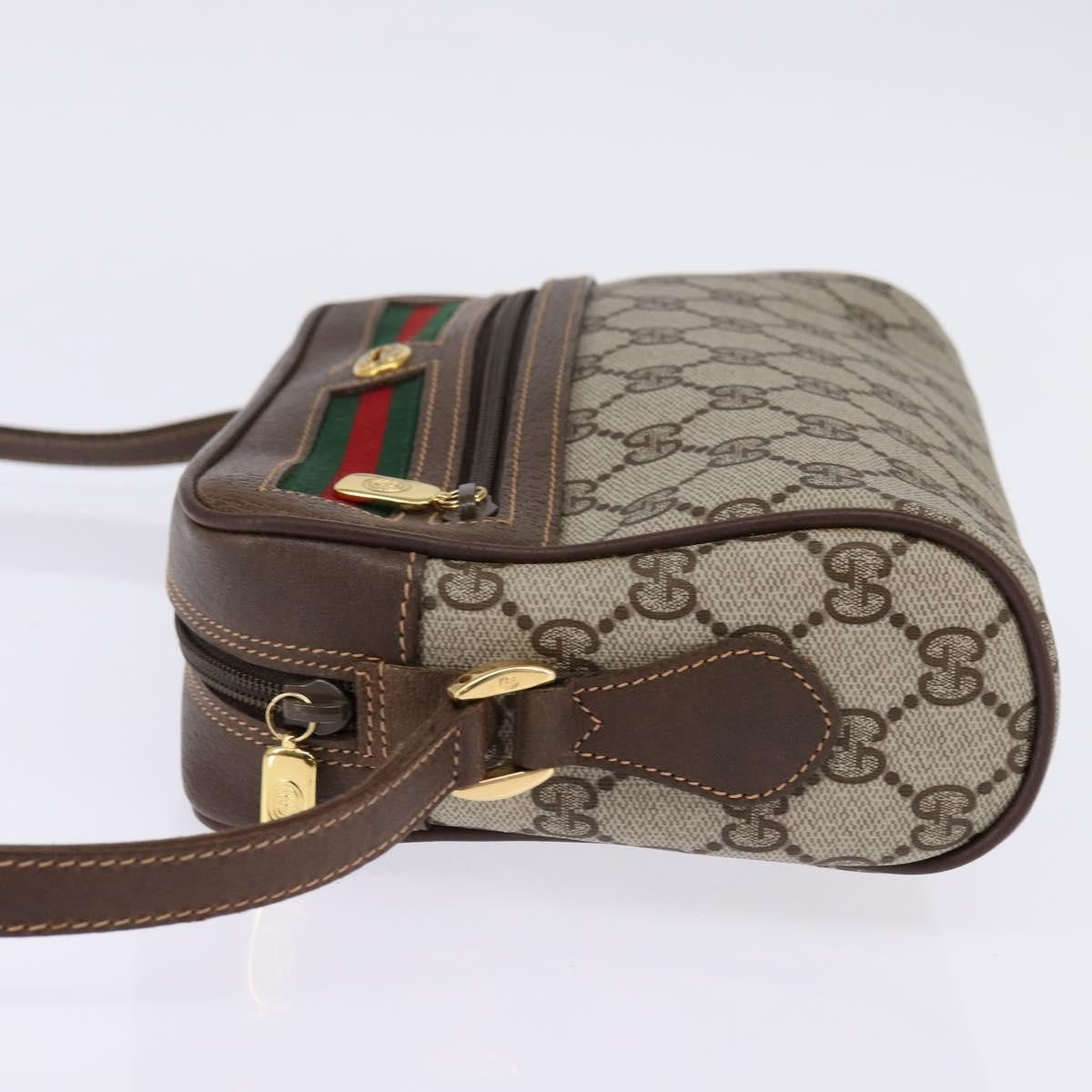 Gucci Ophidia Shoulder Bag GG Canvas, BEIGE, CANVAS, Shoulder bag