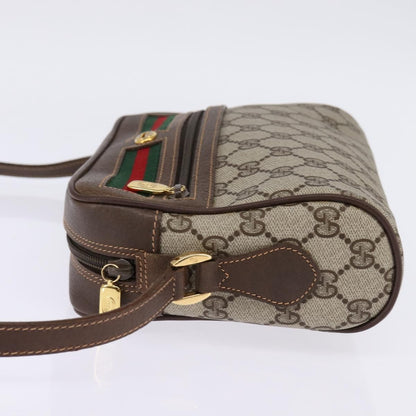 Gucci Ophidia Shoulder Bag GG Canvas, BEIGE, CANVAS, Shoulder bag