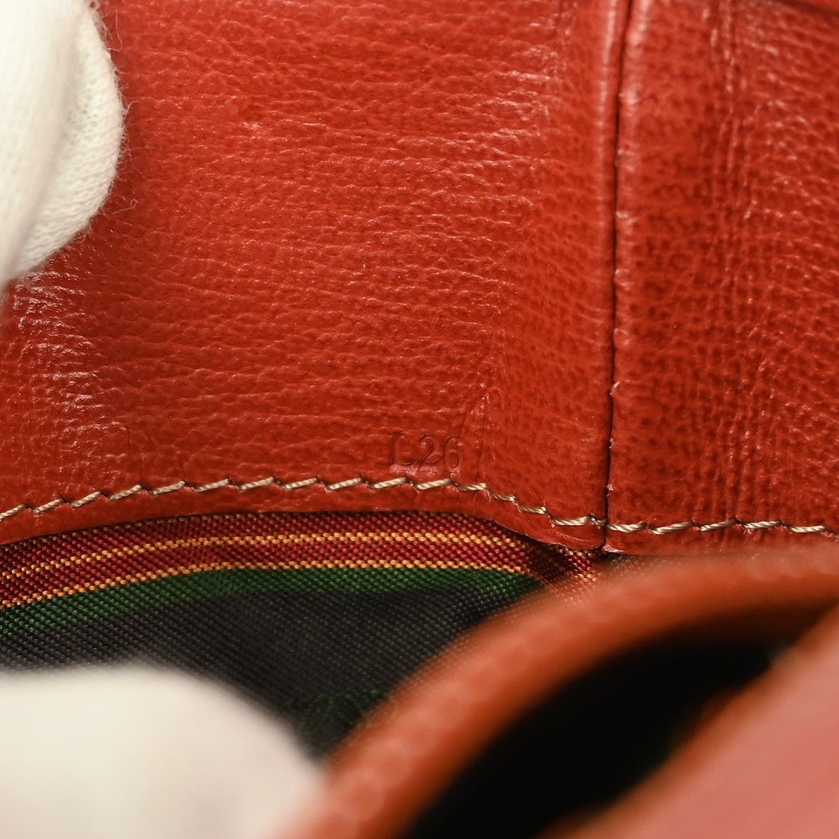 Loewe Velazquez shoulderbag Leather, RED, LEATHER, Shoulder bag