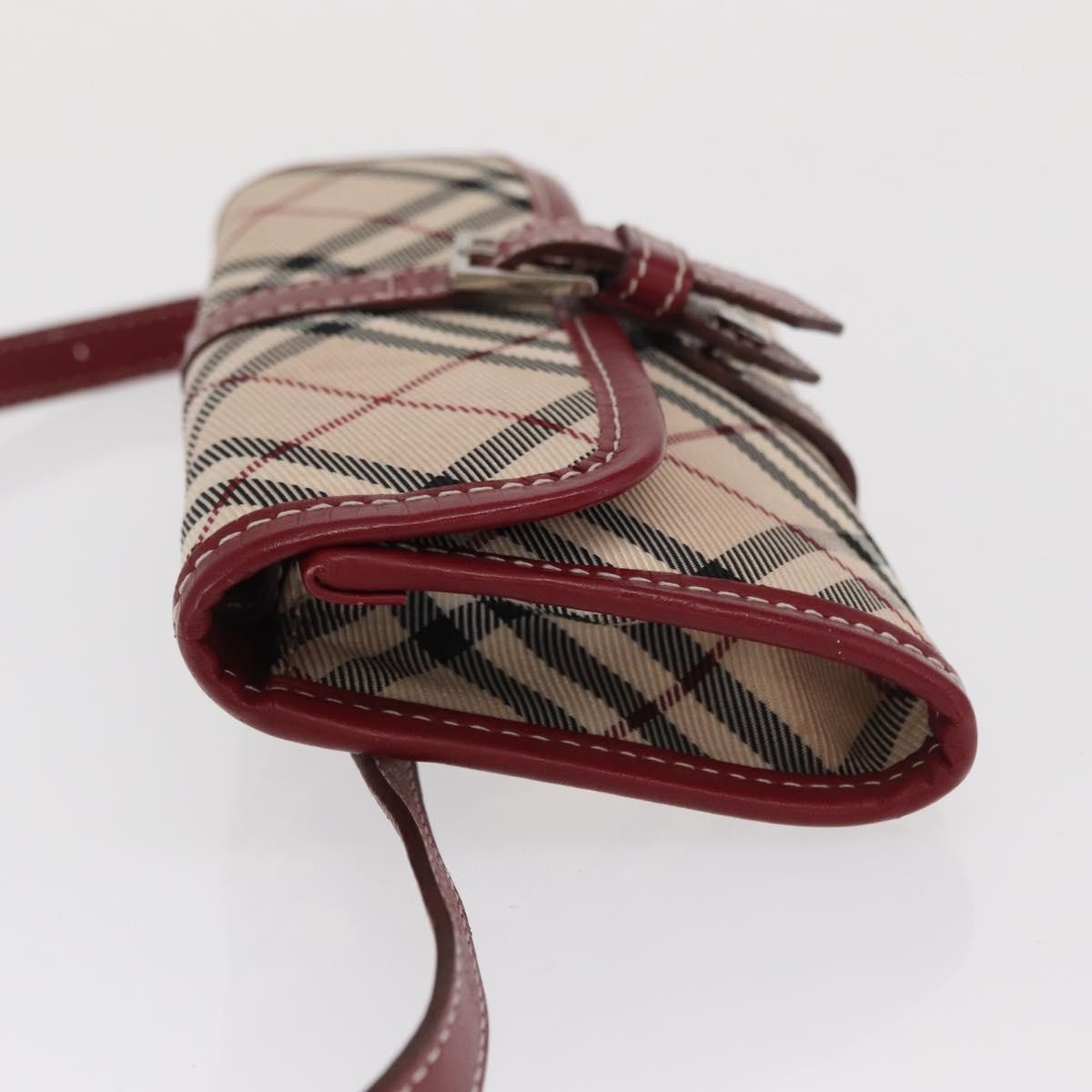 Burberry Waist Bag Vintage Check Canvas, BEIGE, CANVAS, Clutche & pouche