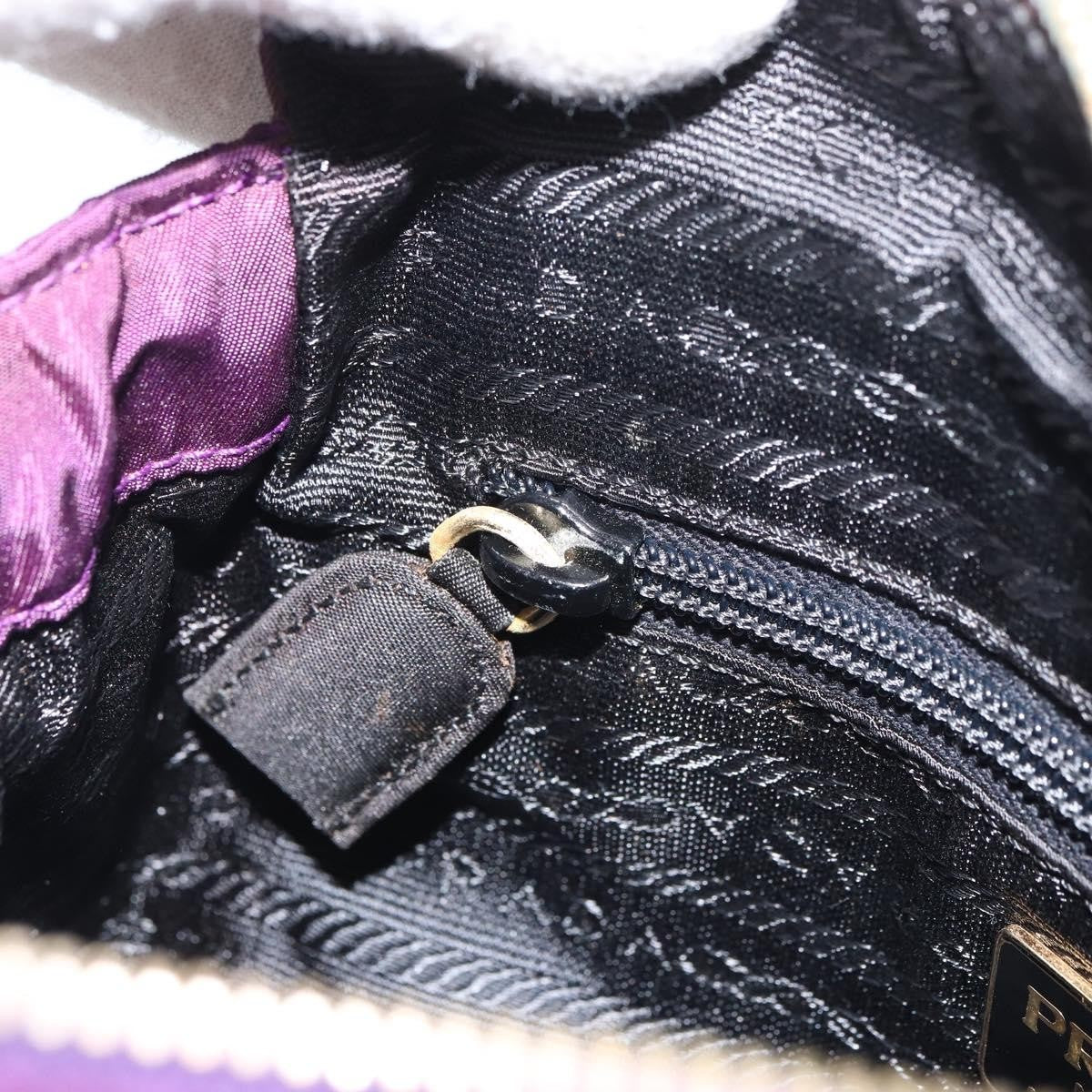 Prada Re-Edition 1995 Chain Tote Quilted Re-Nylon, Purple, Nylon, Shoulder Bag