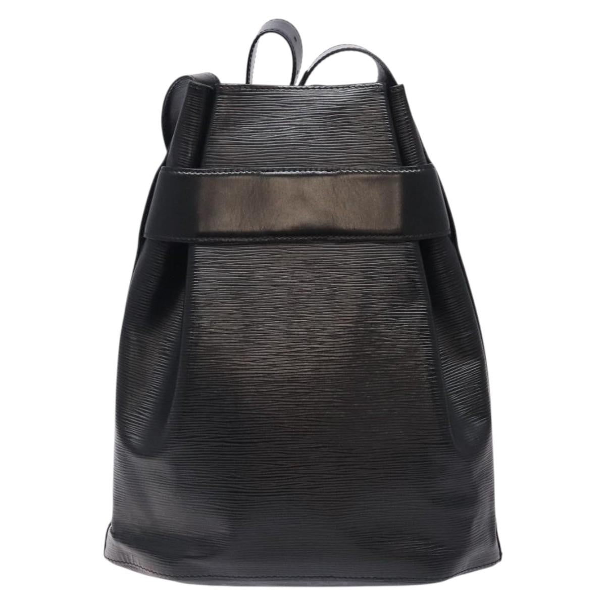 Louis Vuitton Vintage Sac d'Epaule Handbag Epi Leather, BLACK, LEATHER, Handbag