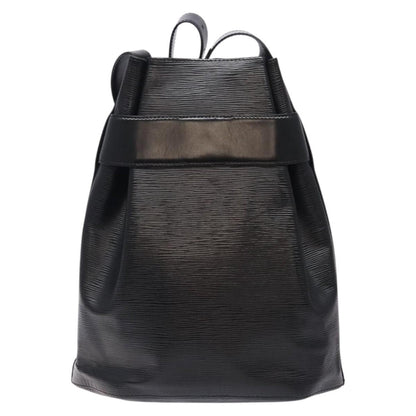 Louis Vuitton Vintage Sac d'Epaule Handbag Epi Leather, BLACK, LEATHER, Handbag