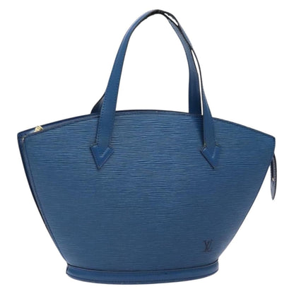 Louis Vuitton Saint Jacques Handbag Epi Leather, BLUE, LEATHER, Shoulder bag