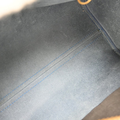 Louis Vuitton Speedy Handbag Epi Leather, Blue, Leather, Handbag
