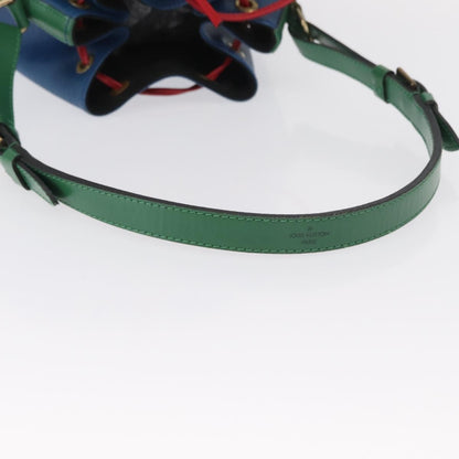 Louis Vuitton Tricolor Noe Handbag Epi Leather, BLUE, LEATHER, Shoulder bag