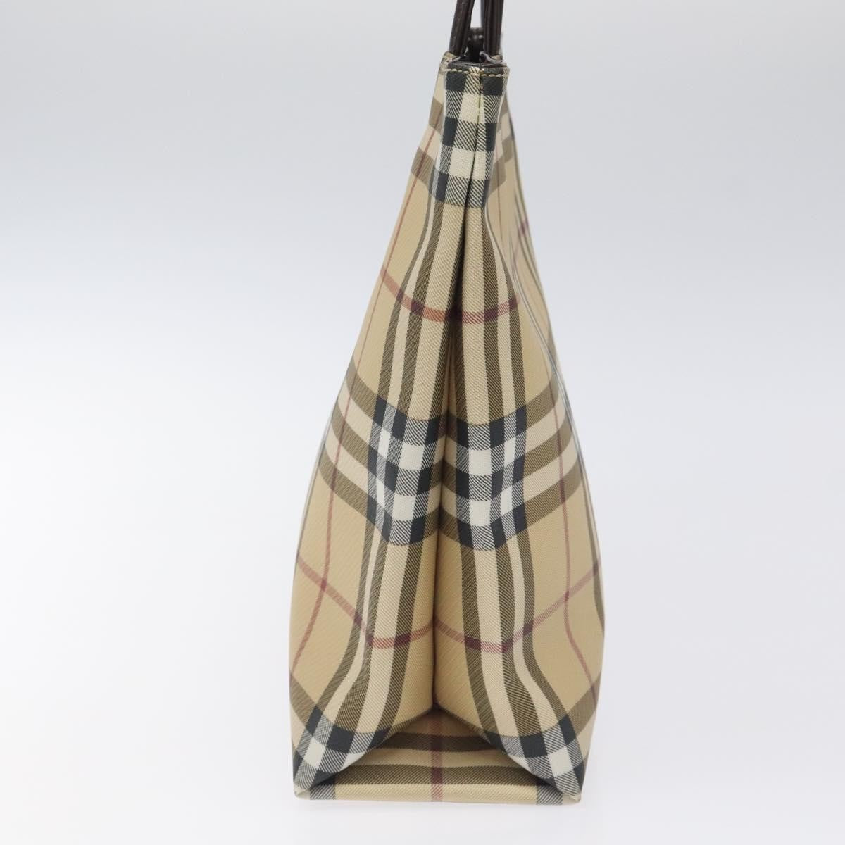 Burberry Nova Check Tote canvas check pattern, BEIGE, CANVAS, Tote bag