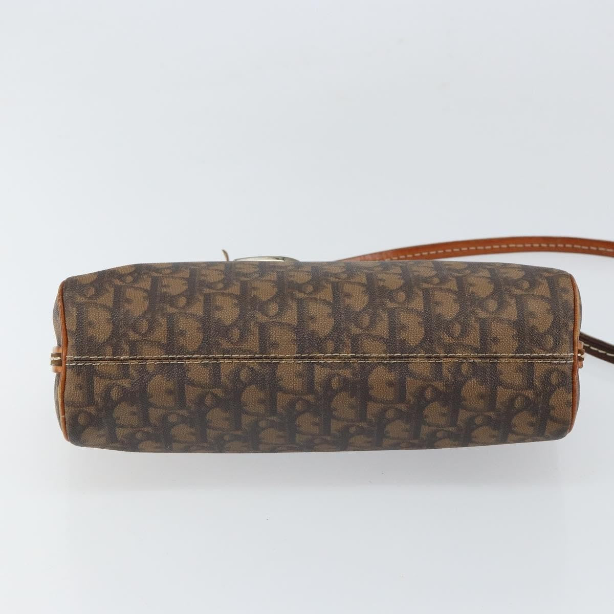 Christian Dior Trotter shoulder bag Canvas, BROWN, PVC, Shoulder bag