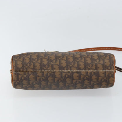 Christian Dior Trotter shoulder bag Canvas, BROWN, PVC, Shoulder bag