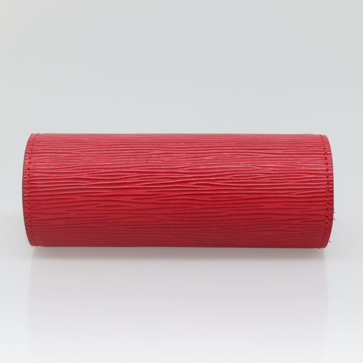 Louis Vuitton Soufflot Pochette Epi Leather, RED, LEATHER, Clutche & pouche