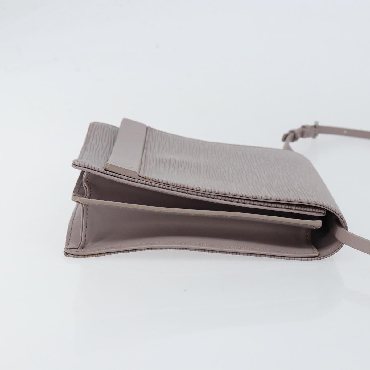 Louis Vuitton Biarritz Shoulder Bag Epi Leather, Purple, Leather, Clutch