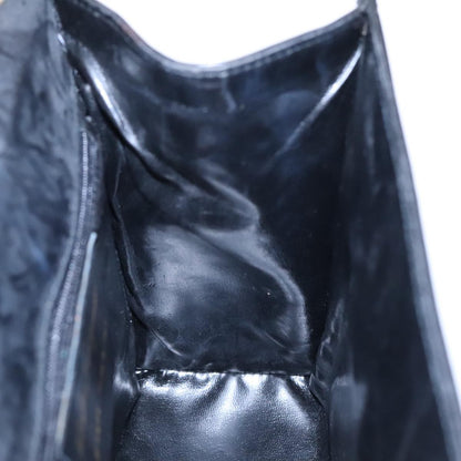 Salvatore Ferragamo Vintage Shoulder Bag Leather, BLACK, LEATHER, Shoulder bag
