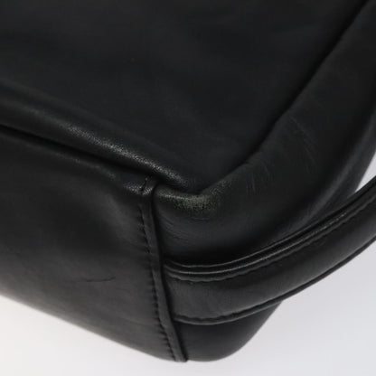 Balenciaga Vintage Pouch Leather, BLACK, LEATHER, Clutche & pouche