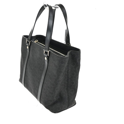 Celine Tote bag Canvas, BLACK, CANVAS, Tote bag