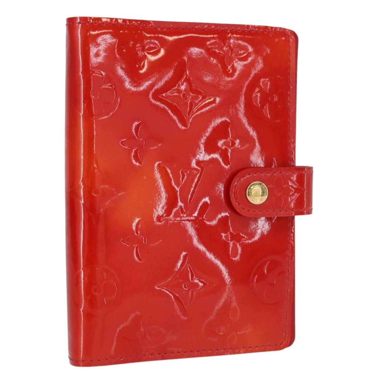 Louis Vuitton Agenda Cover Patent Leather, RED, PATENT_LEATHER, Toiletry Case