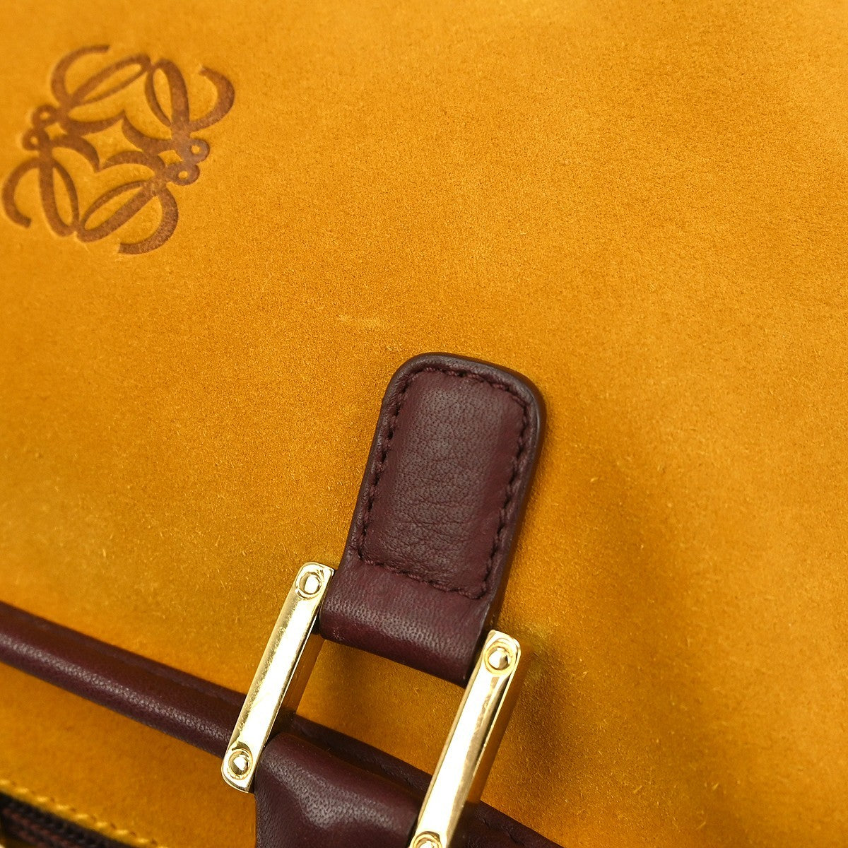 Loewe Amazona Bag Suede, BROWN, SUEDE, Handbag