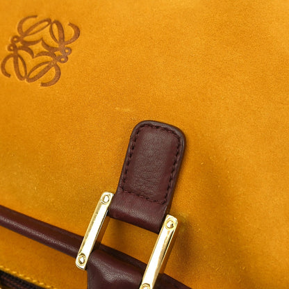 Loewe Amazona Bag Suede, BROWN, SUEDE, Handbag